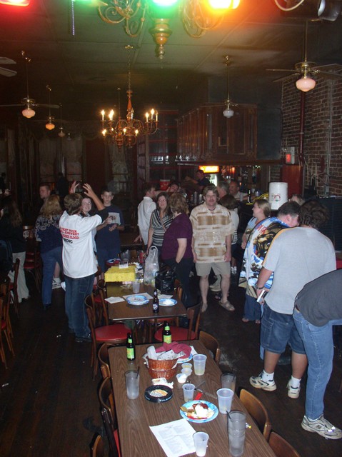 188 Almost everybody has filed out after the group shot.jpg